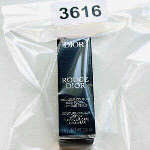 3616 DIOR LIPSTICK DELUXE SAMPLE SIZE ROUGE DIOR MAKEUP